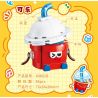 GUDI 40802 Food Party Xếp hình lắp ráp ghép mô hình Bữa Tiệc Ẩm Thực 9 Phong Cách