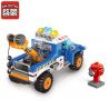 Enlighten 1109 Qman 1109 non  XE Ô TÔ SỬA ĐƯỜNG bộ đồ chơi xếp lắp ráp ghép mô hình City ROAD WRECKER Thành Phố 207 khối