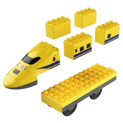 Tomica 902645 JR923 DOCTOR YELLOW Xếp hình lắp ráp ghép mô hình JR923 Tiến sĩ Hoàng