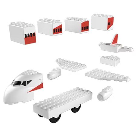 Tomica 902621 AIRPLANE Xếp hình lắp ráp ghép mô hình máy bay