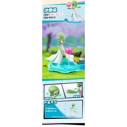 QMAN ENLIGHTEN Keeppley K20260 Xếp hình lắp ráp ghép mô hình Trận đánh! Lô Pokémon thứ hai gồm 6 loại: Gengar, Eevee, Charizard, Dragonite, Bite Shark và Gardevoir