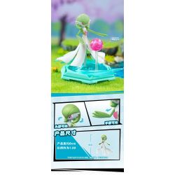 QMAN ENLIGHTEN Keeppley K20260 Xếp hình lắp ráp ghép mô hình Trận đánh! Lô Pokémon thứ hai gồm 6 loại: Gengar, Eevee, Charizard, Dragonite, Bite Shark và Gardevoir