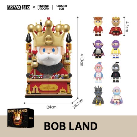 AREA-X AB0210 FARMER BOB Xếp hình lắp ráp ghép mô hình Tìm kiếm Kỳ lân: Vua