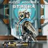 Beautiful and 13094 Mechanical Cyber Owl Xếp hình lắp ráp ghép mô hình Cú cơ khí