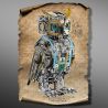 Beautiful and 13094 Mechanical Cyber Owl Xếp hình lắp ráp ghép mô hình Cú cơ khí