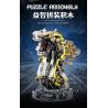 Beautiful and 13095 Mechanical Cyber Cobra Xếp hình lắp ráp ghép mô hình Rắn hổ mang chúa cơ khí