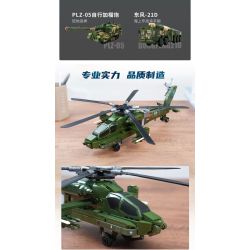 Keeppley 23206 Xếp hình lắp ráp ghép mô hình Vũ khí quan trọng nhất của một cường quốc: trực thăng Z-21, tiên phong tấn công toàn cầu 1:49