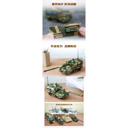 Keeppley 23207 Xếp hình lắp ráp ghép mô hình Vũ khí quan trọng nhất của một cường quốc: Pháo tự hành PLZ-05 Land War God 1:43