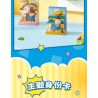 AREA-X AB0161 Xếp hình lắp ráp ghép mô hình Crayon Shin-chan: Nhãn dán vui nhộn Đồ trang trí từ tính 6 loại