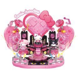 AREA-X AB0091 Xếp hình lắp ráp ghép mô hình Gia đình Sanrio: Người yêu tỏa sáng trên sân khấu