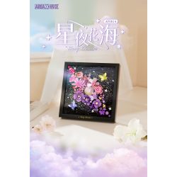 AREA-X AF0014 Starry Blossoms Xếp hình lắp ráp ghép mô hình Đêm đầy sao và biển hoa