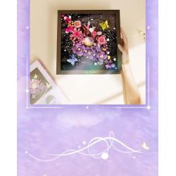 AREA-X AF0014 Starry Blossoms Xếp hình lắp ráp ghép mô hình Đêm đầy sao và biển hoa