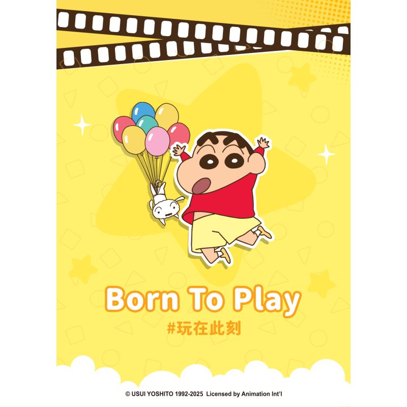 AREA-X AB0173 Xếp hình lắp ráp ghép mô hình Crayon Shin-chan: 8 loại mặt dây chuyền biểu diễn “mới” dễ thương