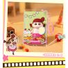 AREA-X AB0173 Xếp hình lắp ráp ghép mô hình Crayon Shin-chan: 8 loại mặt dây chuyền biểu diễn “mới” dễ thương