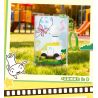 AREA-X AB0173 Xếp hình lắp ráp ghép mô hình Crayon Shin-chan: 8 loại mặt dây chuyền biểu diễn “mới” dễ thương