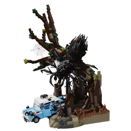 Xbert 66158 Giant Spider In The Forbidden Forest Xếp hình lắp ráp ghép mô hình Con nhện trong rừng cấm