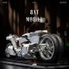 small angle JD121 Bat Mobile Xếp hình lắp ráp ghép mô hình xe đạp dơi