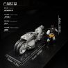 small angle JD121 Bat Mobile Xếp hình lắp ráp ghép mô hình xe đạp dơi