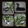 Souzosha F8102-1 Xếp hình lắp ráp ghép mô hình Battlefield 1939: Green WWII Retro Fighter
