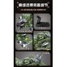 Souzosha F8102-1 Xếp hình lắp ráp ghép mô hình Battlefield 1939: Green WWII Retro Fighter