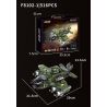 Souzosha F8102-2 Xếp hình lắp ráp ghép mô hình Battlefield 1939: Máy bay chiến đấu cổ điển Thế chiến II màu đỏ