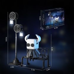 No license KK20001 The Knight Xếp hình lắp ráp ghép mô hình hiệp sĩ rỗng