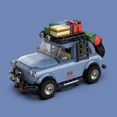 Pibo PB8859 Unlock Car Xếp hình lắp ráp ghép mô hình mở khóa xe