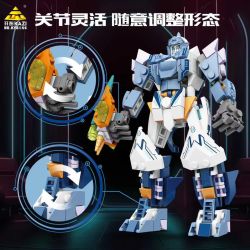 KAZI GBL BOZHI KY8144 Xếp hình lắp ráp ghép mô hình Lãnh chúa Yuan Ling 4 loại: Thẩm phán Starfall, Yuhun Yinglong, Chiruo Yandi, Hiệp sĩ dũng cảm