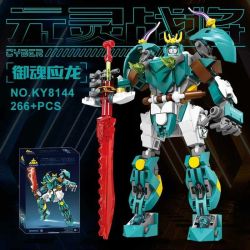 KAZI GBL BOZHI KY8144 Xếp hình lắp ráp ghép mô hình Lãnh chúa Yuan Ling 4 loại: Thẩm phán Starfall, Yuhun Yinglong, Chiruo Yandi, Hiệp sĩ dũng cảm