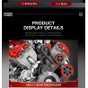 Reobrix 33015 Engine Xếp hình lắp ráp ghép mô hình động cơ công thức
