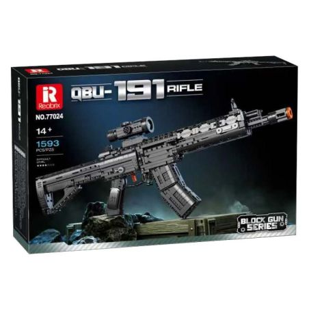 Reobrix 77024 QBU-191 Rifle Xếp hình lắp ráp ghép mô hình súng trường QBU 191