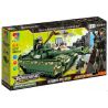 WOMA C0727 0727 Xếp hình kiểu  MILITARY ARMY Millitary Tank Xe Tăng Quân Sự 528 khối điều khiển từ xa
