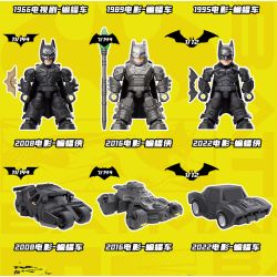 BLOKEES 75701 Xếp hình lắp ráp ghép mô hình DC Heroes: Star Edition Phần 1 - Bóng tối của bình minh