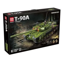 QUANGUAN 100313 Xếp hình lắp ráp ghép mô hình Xe tăng chiến đấu chủ lực T-90A