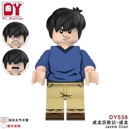 DY_Minifigs DY538 Xếp hình lắp ráp ghép mô hình Những cuộc phiêu lưu của Thành Long: Thành Long