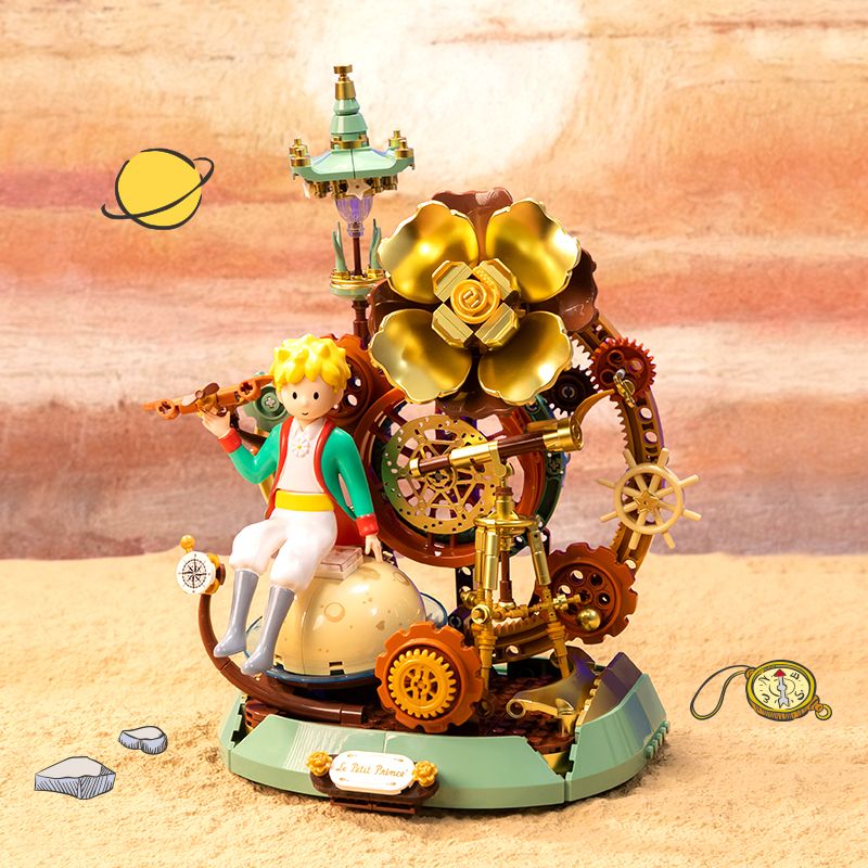 Pantasy 86335 Xếp hình lắp ráp ghép mô hình Hoàng tử bé: Hành trình tới các vì sao