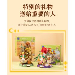 Pantasy 86335 Xếp hình lắp ráp ghép mô hình Hoàng tử bé: Hành trình tới các vì sao