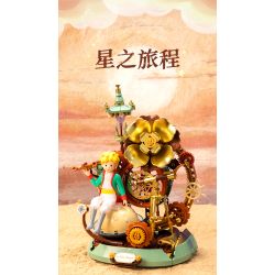 Pantasy 86336 Xếp hình lắp ráp ghép mô hình Hoàng tử bé: Khu vườn của các vì sao