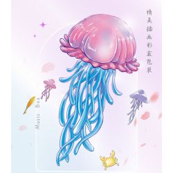 KAZI GBL BOZHI KY81140 Xếp hình lắp ráp ghép mô hình Âm thanh của hộp nhạc sâu lắng