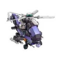 iBlock ib1114 Xếp hình lắp ráp ghép mô hình City Dream Heroes: Trực thăng chiến đấu trên không