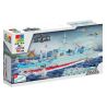 WOMA C0152 0152 Xếp hình kiểu  MILITARY ARMY Missile Destroyer Tàu Khu Trục 796 khối