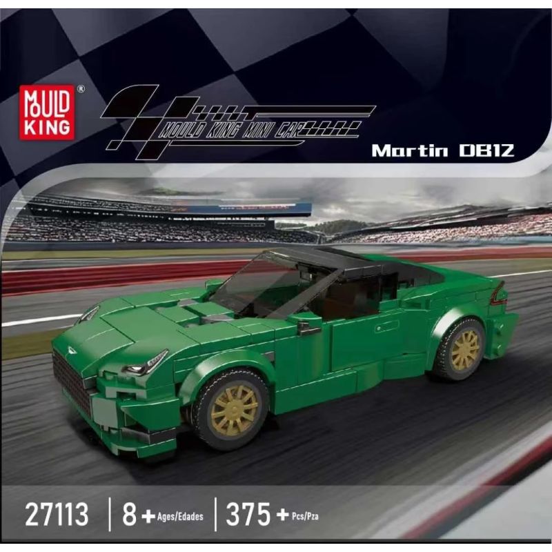 MouldKing 27113 Martin DBIZ Xếp hình lắp ráp ghép mô hình Xe thể thao Martin DBIZ