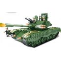 WOMA C0725 0725 Xếp hình kiểu Lego MILITARY ARMY 99 Main Battle Tanks Xe Tăng Chủ Lực 587 khối