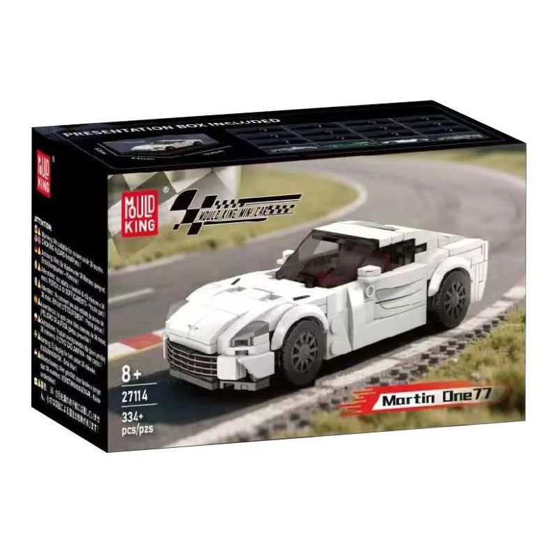 MouldKing 27114 Martin One77 Xếp hình lắp ráp ghép mô hình Xe thể thao Aston Martin One77