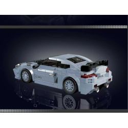 MouldKing 27115 Xếp hình lắp ráp ghép mô hình Xe thể thao Porsche 718 GT4 RS