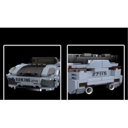 MouldKing 27115 Xếp hình lắp ráp ghép mô hình Xe thể thao Porsche 718 GT4 RS