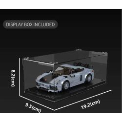 MouldKing 27115 Xếp hình lắp ráp ghép mô hình Xe thể thao Porsche 718 GT4 RS