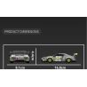 MouldKing 27116 Xếp hình lắp ráp ghép mô hình Xe thể thao Porsche 911 BTZ R5