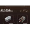 MouldKing 17096 Luffing Jib Tower Crane Xếp hình lắp ráp ghép mô hình cần cẩu tháp luffing cần cẩu tháp