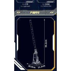 MouldKing 10238 Scavenger Lightsaber Xếp hình lắp ráp ghép mô hình Thanh kiếm ánh sáng